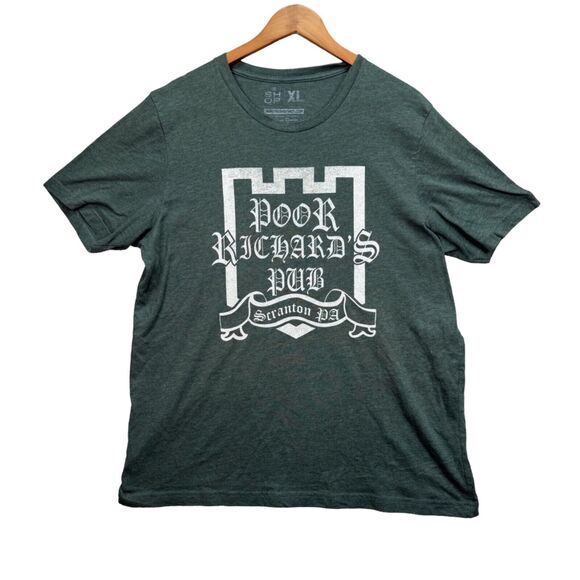 Poor Richard's Pub Scranton PA The Office TV Show Series T-Shirt Men's Sz XL - Picture 1 of 4